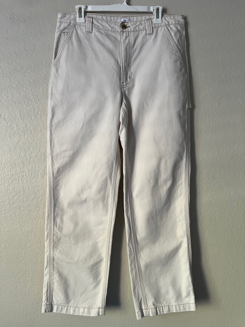 Like New! Artizia TNA Cargo Pants Cream in Size 12